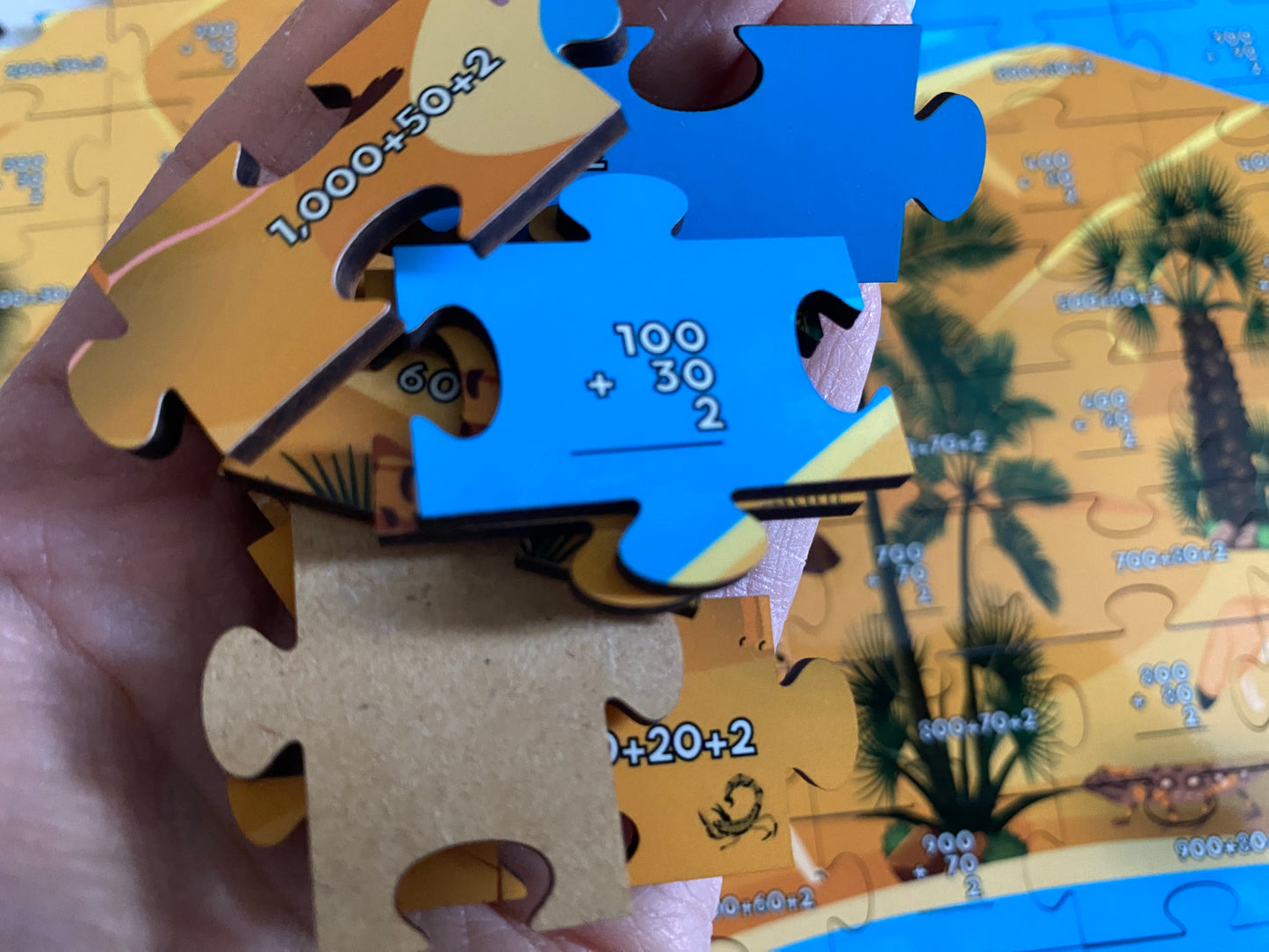 5 🐪 Sahara Desert - 1,200 chart in Expanded form 🧩